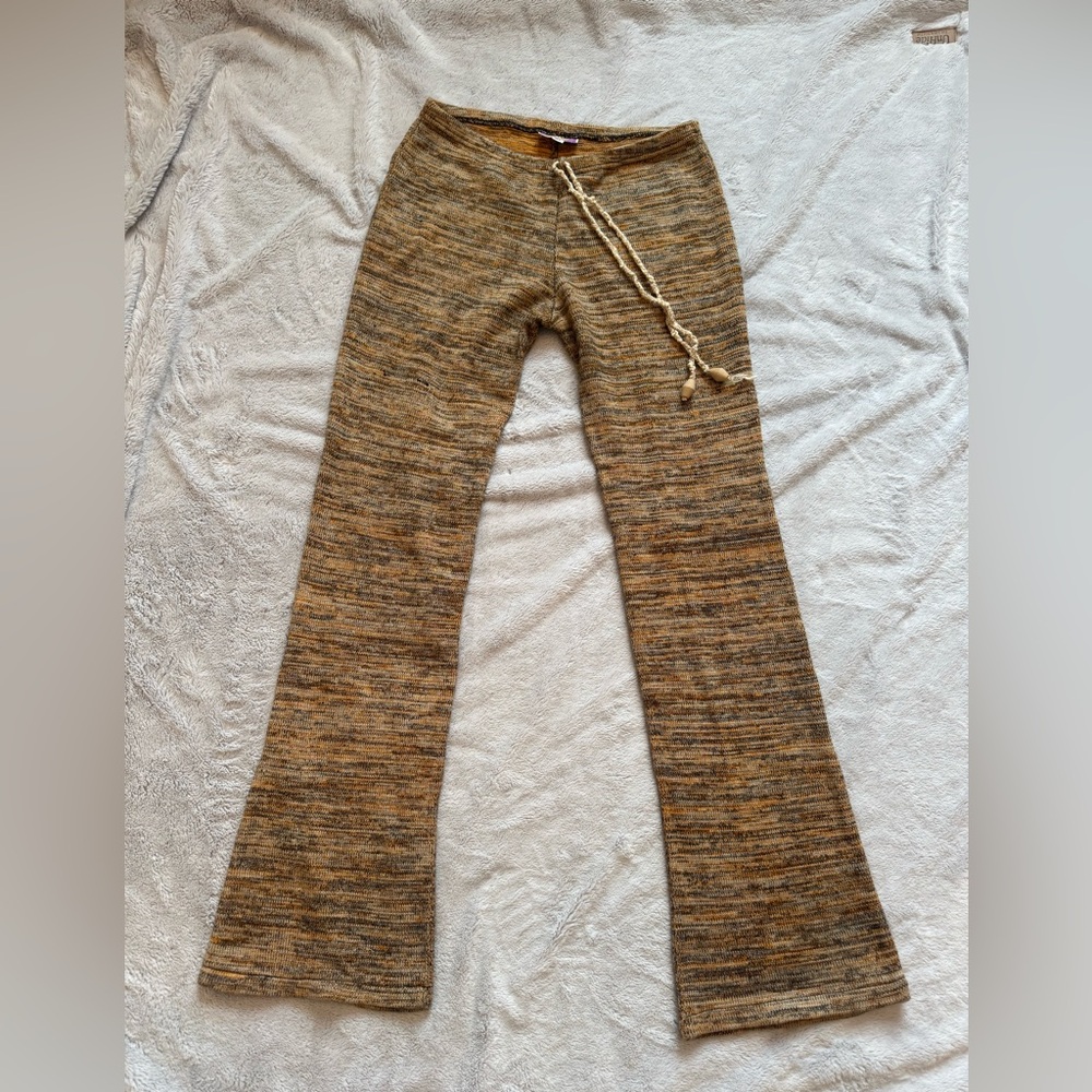 Brown Flare Pants